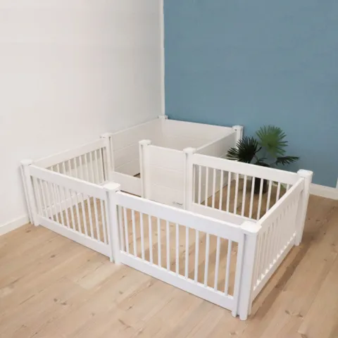 Ollipet fødekasse med hvalpegård z1