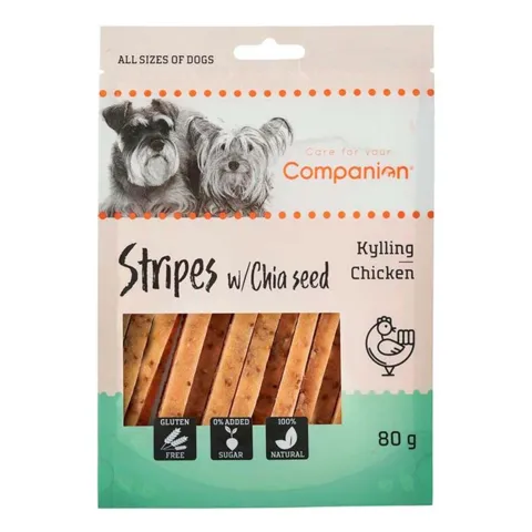 Companion Stripes With Chia seed