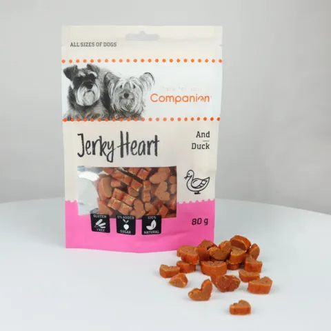 Companion Duck Jerky Heart | 80g