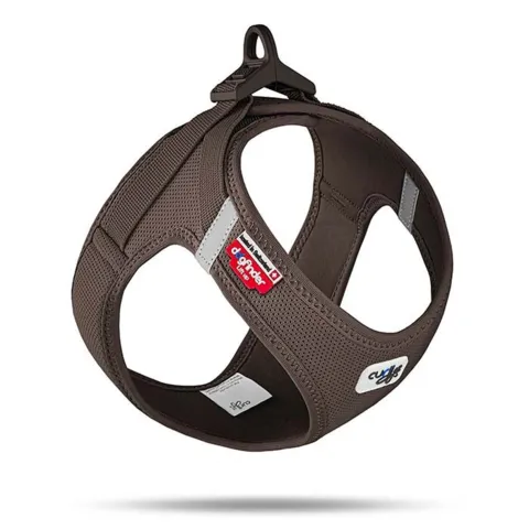 Curli Clasp Air Mesh Step-in Hundesele I Brun