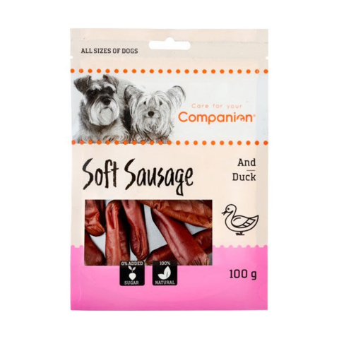 Companion Soft Sausage Duck | 100g