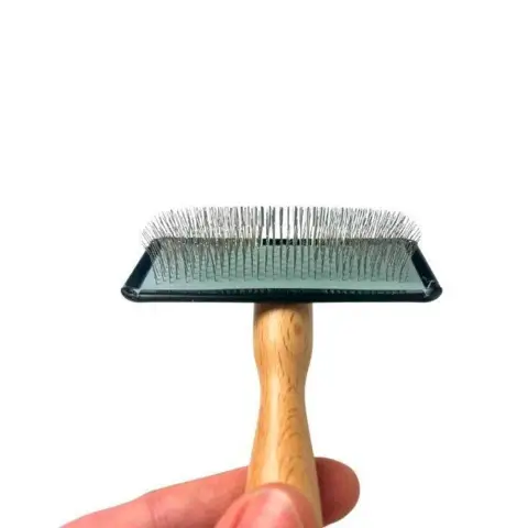 Ollipet Professional Slicker Brush / Steel Black