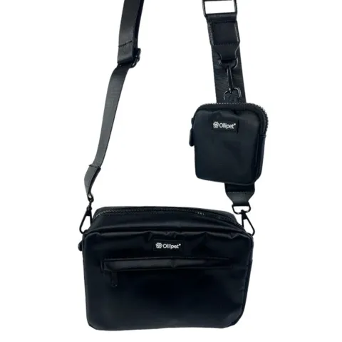 Ollipet City Lux Godbidstaske | Midnight Black