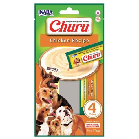 Churu Creamy Treat til hund | 4x 14g | OUTLET