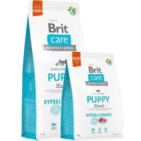 Brit Care Dog Hypoallergenic Puppy, Lamb | Tørfoder