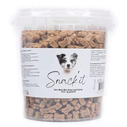 Snack'it Semi-Moist Mini Bones | 500g