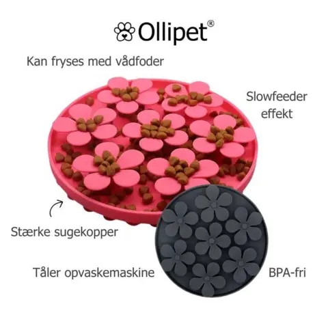 Ollipet Flip Flower Slikkemåtte