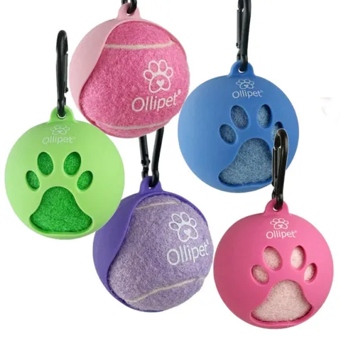Ollipet Spring Ball med holder