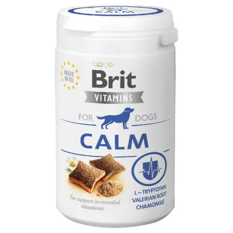 Brit Vitaminer Calm kan berolige nervøse hunde