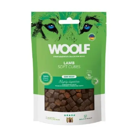 WOOLF Semi Moist Godbidder, Lam | 100g