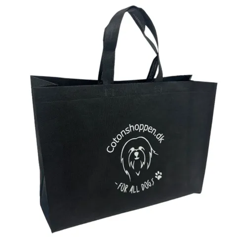 Cotonshoppens Shoppingbag i sort