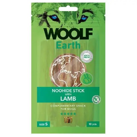 WOOLF Earth Noohide Sticks S, Lam | 90g