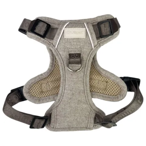 Ollipet Tweed H-sele | Coffee