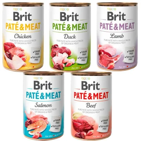 Pakketilbud | Brit Paté & Meat vådfodersæt