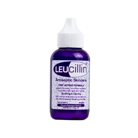 Leucillin Antiseptisk Care dropper er perfekt til øjen-, øre- og pelspleje