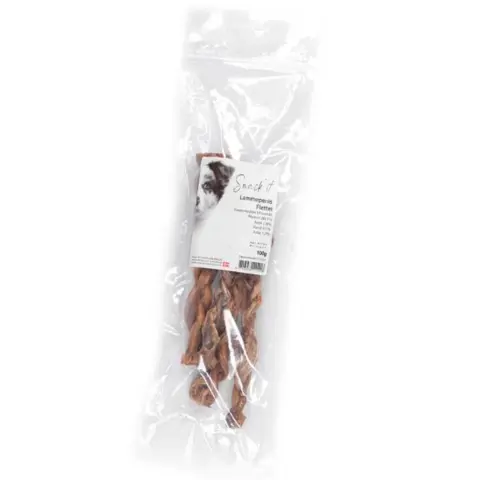 Snack'it Flettet Lammepenis | 100g
