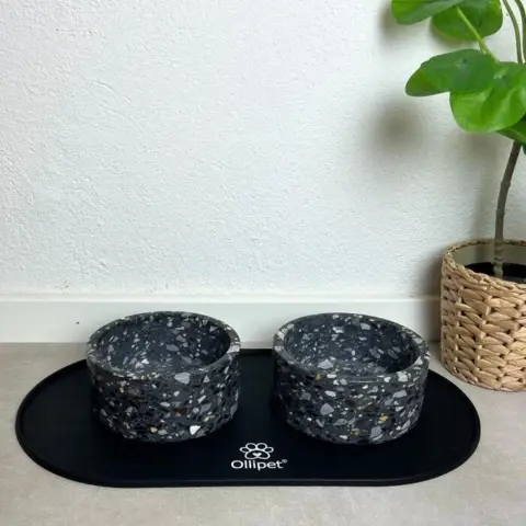 Pakketilbud | Terrazzo hundeskåle og spiseunderlag