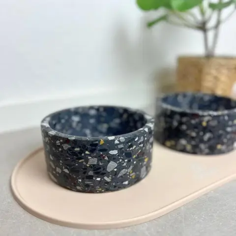 Pakketilbud | Terrazzo hundeskåle og spiseunderlag