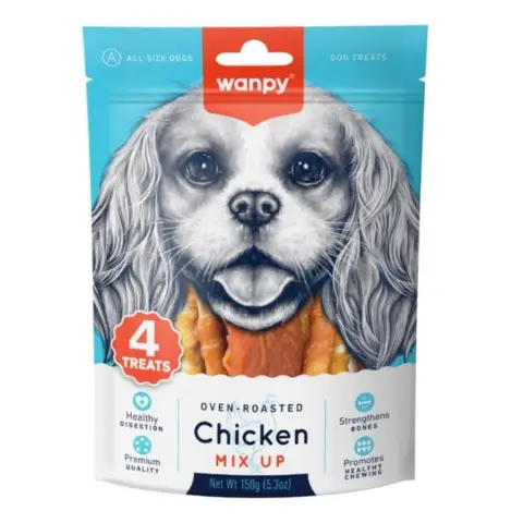 Wanpy Chicken mixed varianter | 150g