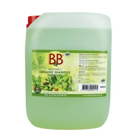B&B Jojoba shampoo | Økologisk hundeshampoo