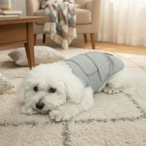 Med Ollipet Calm Vest kan din hund slappe af