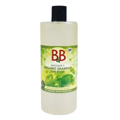 B&B Melisse balm 2-in-1 | Økologisk Hundeshampoo