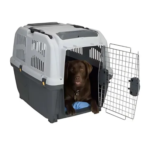 Pakketilbud | Skudo 4 hundetransportbur med hjul