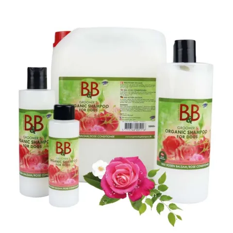 B&B Rose conditioner | Økologisk hundebalsam