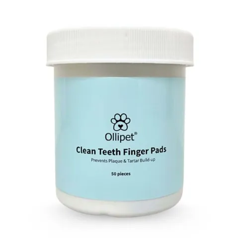 Ollipet dental finger wipes | 50 stk