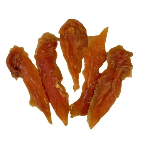 Lækker hundesnack med kylling. Velegnet til alle racer og kan nemt deles op i små godbidder.