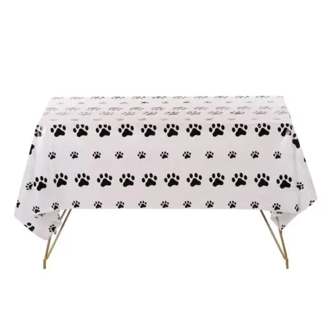 Ollipet fest dug perfekt til hunde temafester. Engangsdug som gør oprydningen super nem.