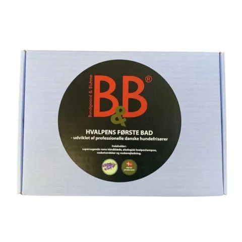 B&B Hvalpens første bad