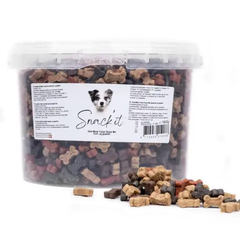 Snack'it Semi-Moist Godbidder Storkøb | 1,8kg