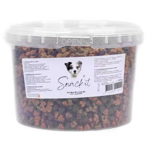Snack'it Semi-Moist Godbidder Storkøb | 1,8kg