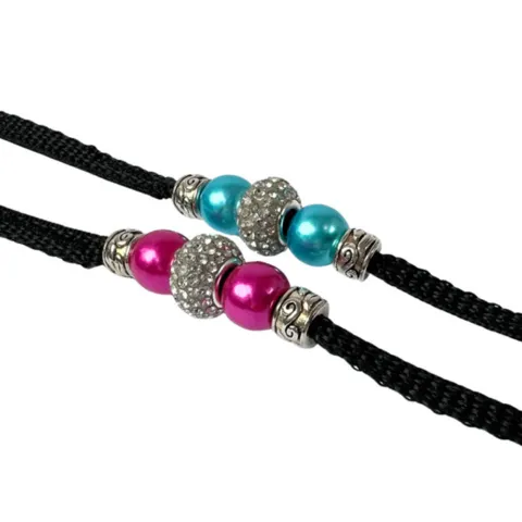 Show Leashes with pearls | Flere farver