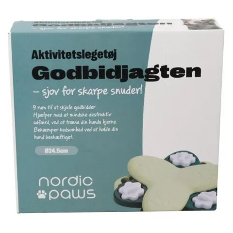 Nordic Paws aktivitetslegetøjet holder hunden beskæftiget