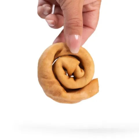 Snack'it Donut Hestehud – perfekt størrelse til en lækker tyggepause for din hund