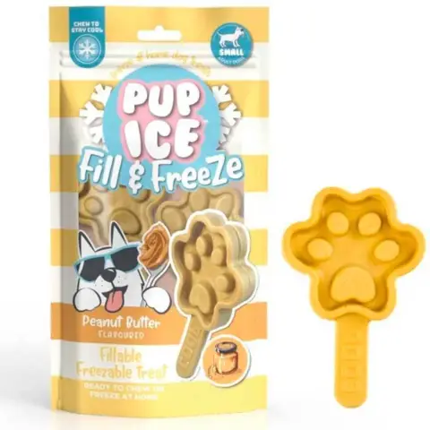 Pup Ice Fill & Freeze | Peanut Butter 3stk