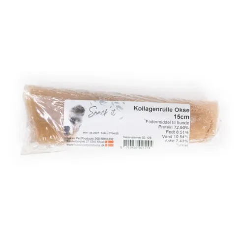 Snack'it Kollagenrulle Okse | 15cm