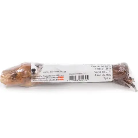 Lækkert tyggeben fra Snack'it - stimulerer hundens naturlig tyggebehov.