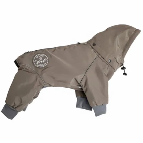 Ollipet Doodle rain coat med hætte