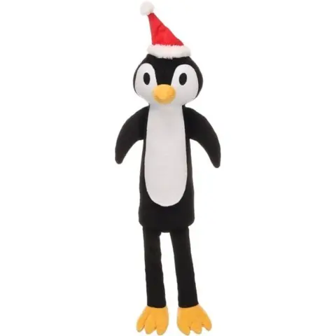 Julepingvinen Pelle er det idelle hundelegetøj i julen