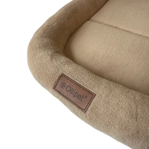 Hundemadrassen har flot Ollipet læderlogo