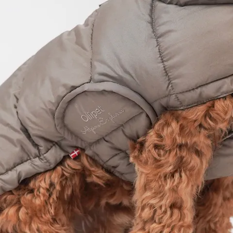 Hundejalle med velcroregulering