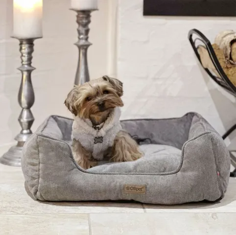 Lækker og blød hundeseng til de mindre racer