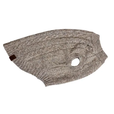 Ollipet Camel Sweater, blød og elastisk trøje til hunden