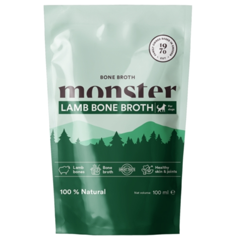 100 ml naturlig kollagen tilskud til hunde, med lam