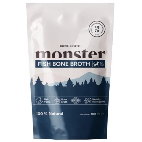 Monster Bone Broth er ideelt til kræsne hunde