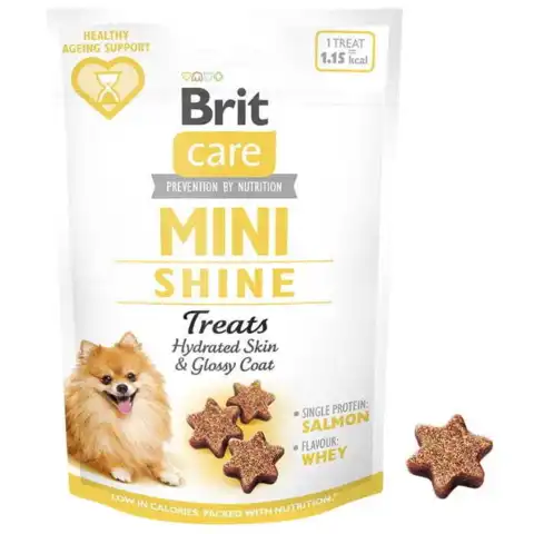 Brit Care Dog Mini Treats, Shine | 50g