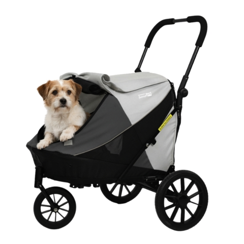 Innopet Noah hundeklapvogn med rummelig kabine og god ventilation